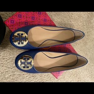 Tory Burch Greek Blue/Gold Reva